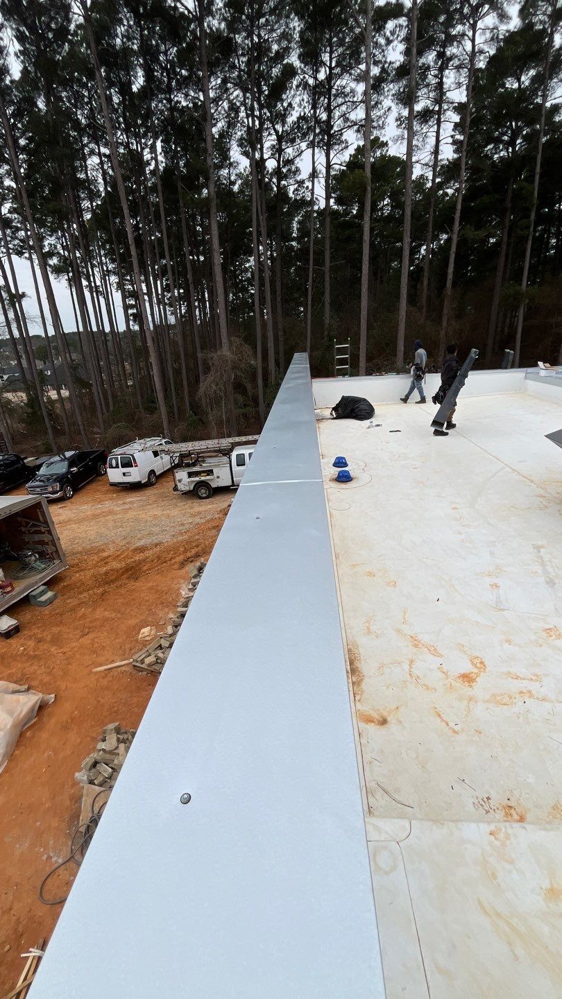 Flashing and ventilation roof repair