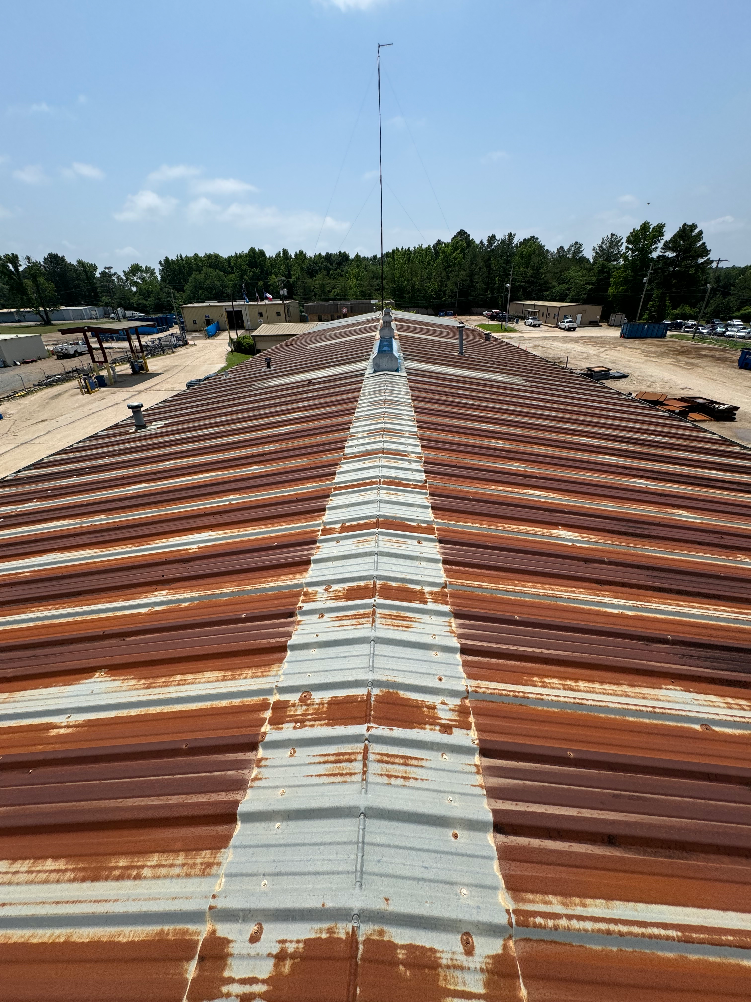 Industrial metal roofing — Republic Services Kilgore