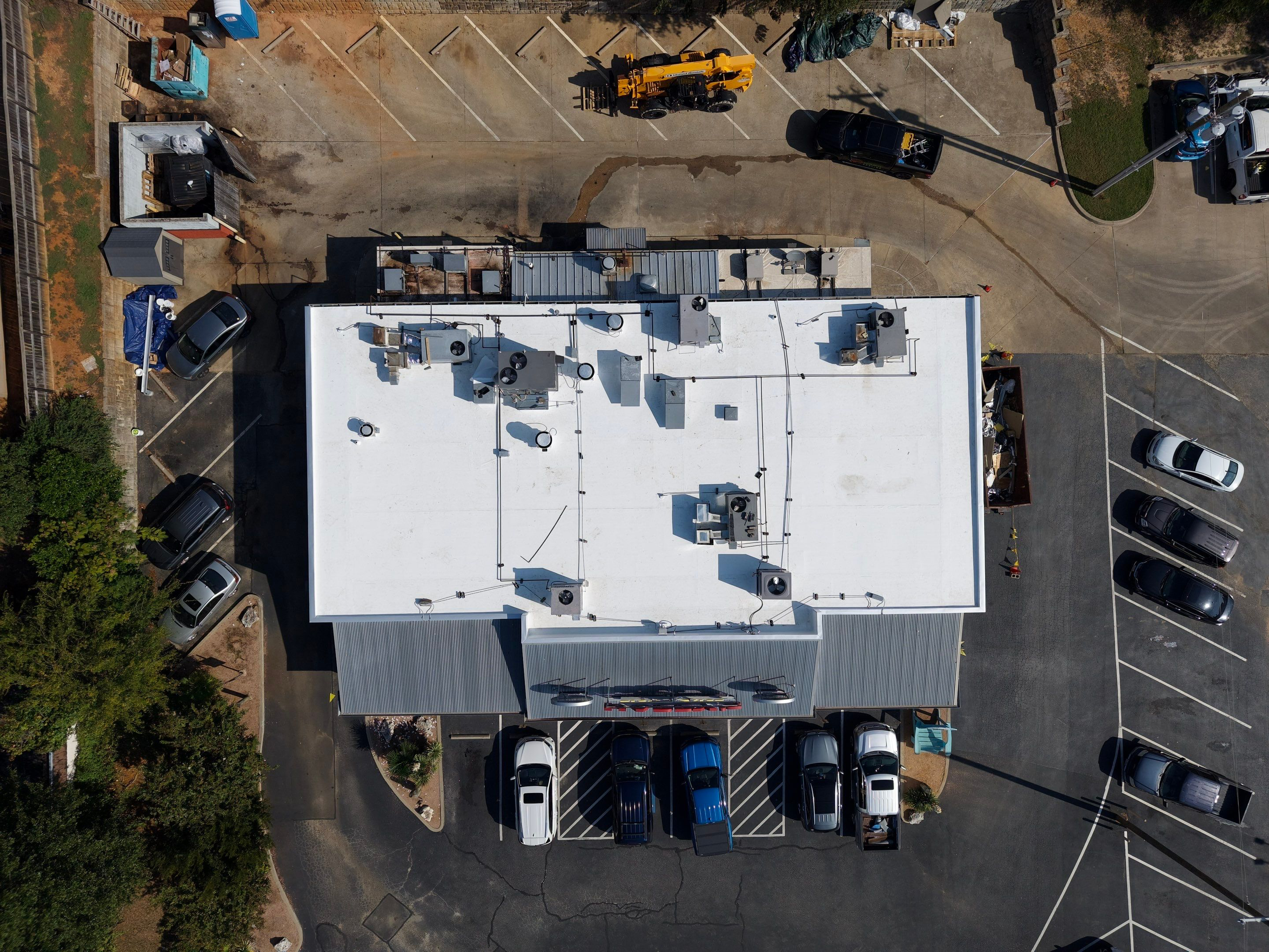 Flat TPO Membrane — Happy Fish House — Tyler, TX