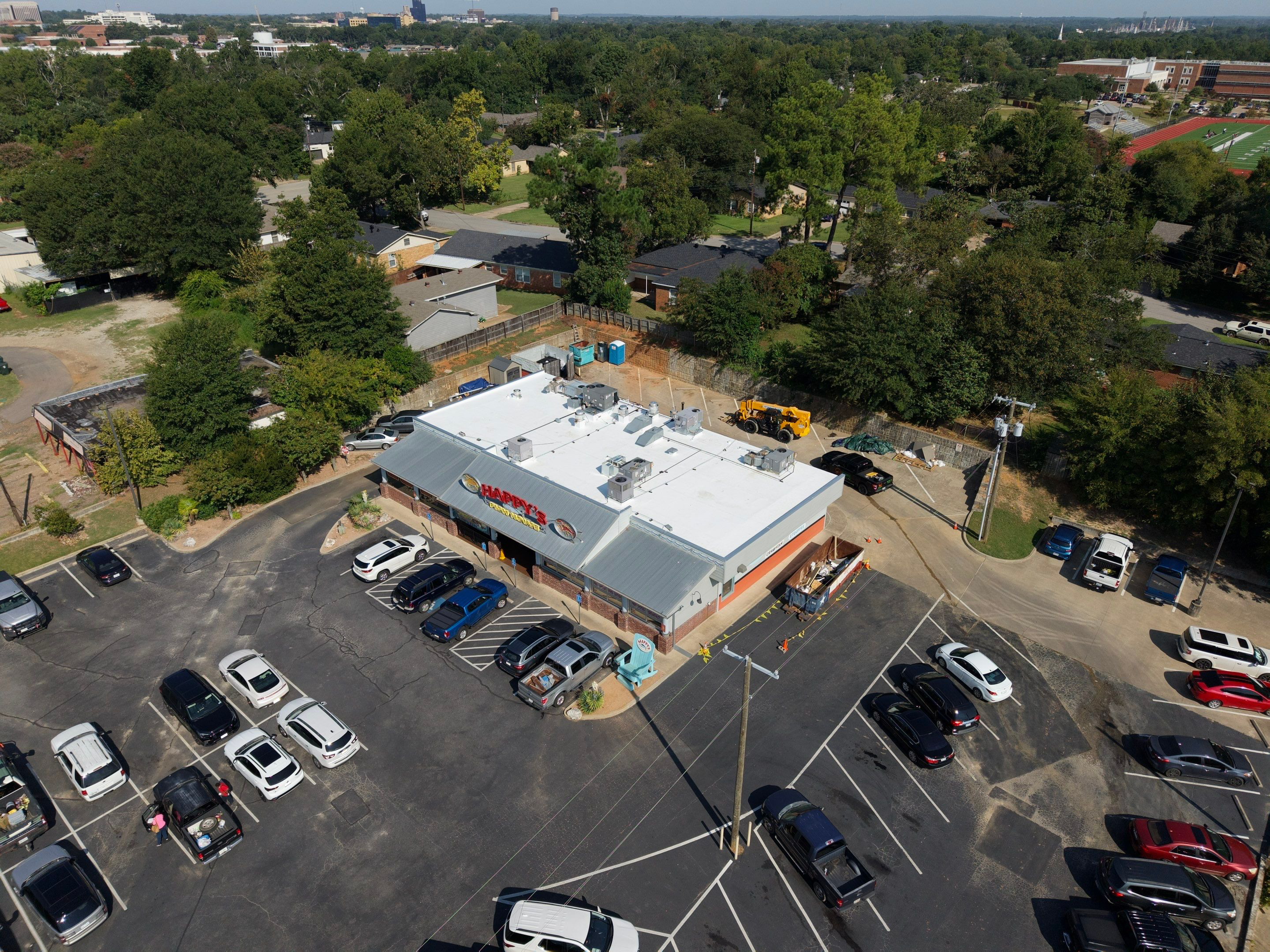 Happy Fish House - TPO Installation in Tyler, TX